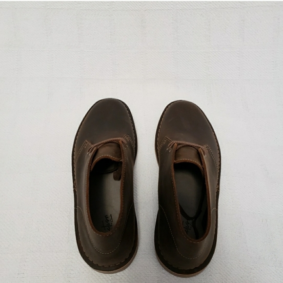 Clarks Bushacre 2 Leather Chukka Boots Size 10 - Picture 8 of 11